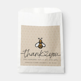 Moderne Babydusche Mama-Biene Geschenktütchen