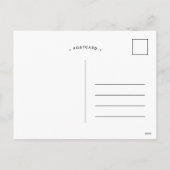 Moderne Babydusche mit E-Mail Einladung (Rückseite)