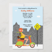 Moderne Babyparty-Einladung Einladung (Vorderseite)