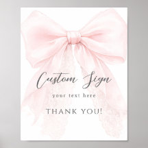 Moderne Babyparty für Mädchen mit rosa Schleife