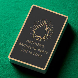 Moderne Bachelor Party Trauzeugen Hochzeitsfeier G Spielkarten