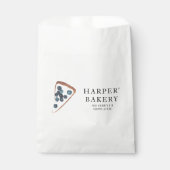 Moderne Bäckerei Dessert Gefallen Tasche | Logo Geschenktütchen (Vorderseite)