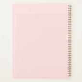 Moderne Bäckerei Pink individuelles Logo Planer (Rückseite)