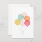 Moderne Ballabend Geburtstagsparty Einladung (Vorne/Hinten)