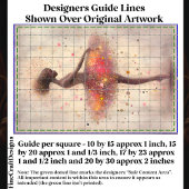 Moderne Ballerina, Glitzer und Punkte DN4R Entspre Seidenpapier