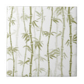 Moderne Bambus-Bäume Fliese (Vorderseite)