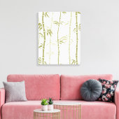 Moderne Bambus-Bäume Leinwanddruck (Insitu (Wohnzimmer))