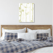 Moderne Bambus-Bäume Leinwanddruck (Insitu (Schlafzimmer))