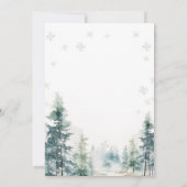 Moderne Bar Weihnachten Lasse Jolly Einladung (Rückseite)