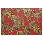 Moderne Barock-Tierdrucke mit Ketten Stoff (Fat Quarter (45,7 x 55,9 cm))
