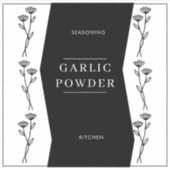 Moderne Basic Minimal Kitchen Pantry Jar Labels (Vorderseite)