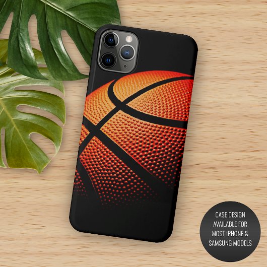 Moderne Basketball Sport Ball Skin Textur Muster Case-Mate iPhone Hülle