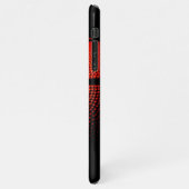 Moderne Basketball Sport Ball Skin Textur Muster iPhone Hülle (Linke Seite)