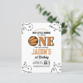 Moderne Basketballtaktik Budget 1. Geburtstag (Stehend Vorderseite)