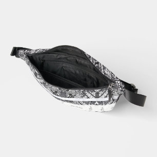 Moderne Batik-Muster Bauchtasche
