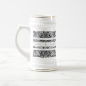 Moderne BATIK-Muster Bierglas (Links)