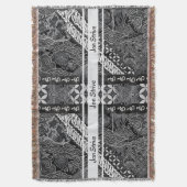 Moderne BATIK-Muster Decke (Vorderseite Vertikal)