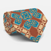 Moderne Batik Muster Fashion Krawatte (Gerollt)