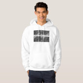 Moderne Batik-Muster Hoodie (Vorne ganz)
