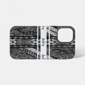Moderne BATIK-Muster iPhone Hülle (Rückseite (Horizontal))