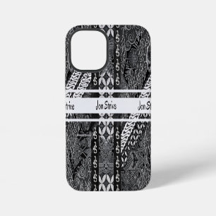 Moderne BATIK-Muster iPhone 12 Mini Hülle