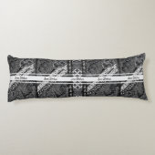 Moderne Batik-Muster Seitenschläferkissen (Rückseite)