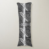 Moderne Batik-Muster Seitenschläferkissen (Vorderseite Vertikal)