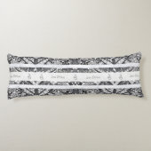 Moderne BATIK-Muster Seitenschläferkissen (Rückseite)