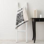 Moderne BATIK-Muster Sherpadecke (Beispiel)