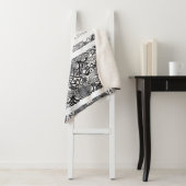 Moderne BATIK-Muster Sherpadecke (Beispiel)