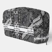 Moderne Batik-Muster Waschbeutel (Rechte Ecke)