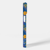 Moderne Batik Victoria Blau Case-Mate iPhone Hülle (Rückseite / Rechts)