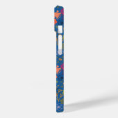 Moderne Batik Victoria Blau Case-Mate iPhone Hülle (Rückseite / Links)
