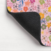 Moderne Batik Victoria Rose Mousepad (Ecke)
