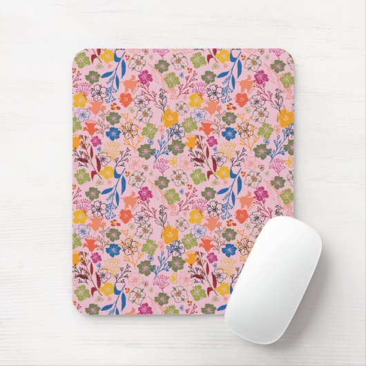 Moderne Batik Victoria Rose Mousepad (Mit Mouse)