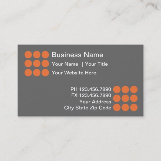 Moderne Baugewerbe-Karten Visitenkarte (Vorderseite)