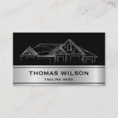 Moderne Bauhandyman Carpenter Tools Busin Visitenkarte (Vorderseite)