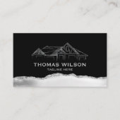 Moderne Bauhandyman Carpenter Tools Busin Visitenkarte (Vorderseite)