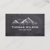 Moderne Bauhandyman Carpenter Tools Busin Visitenkarte (Vorderseite)