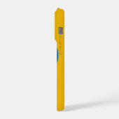 Moderne Bauhaus Geometrische Benutzerdefinierte Fo iPhone Hülle (Linke Seite)