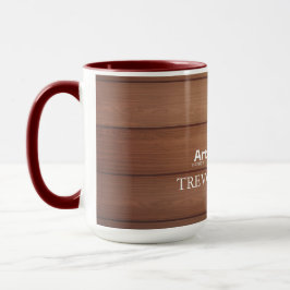 Moderne Baumaschinen Werkzeuge Zimmermann Holz Tasse