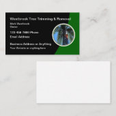 Moderne Baumbeschneidung und -entfernung Visitenkarte (Vorne/Hinten)