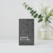 Moderne Baumreihenbauweise, Design, Bau Visitenkarte (Stehend Vorderseite)