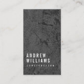 Moderne Baumreihenbauweise, Design, Bau Visitenkarte (Vorderseite)