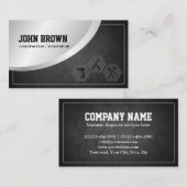 Moderne Bauschmiede Handyman Reparatur Visitenkarte (Vorne/Hinten)