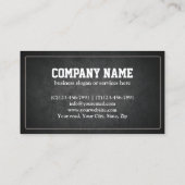 Moderne Bauschmiede Handyman Reparatur Visitenkarte (Rückseite)