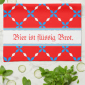 Moderne Bayerische Grafik Handtuch (Gefaltet)