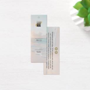 Moderne Beach Hanging Price-Tag mit Logo
