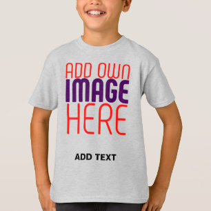 MODERNE BEARBEITBARE EINFACHE ASH-BILD-TEXTVORLAGE T-Shirt