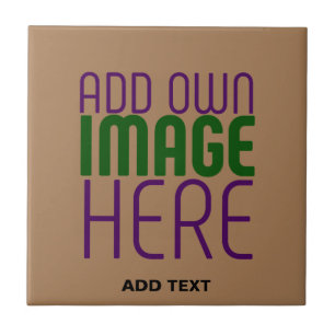 MODERNE BEARBEITBARE EINFACHE BRAUNE BILD-TEXT-VOR FLIESE